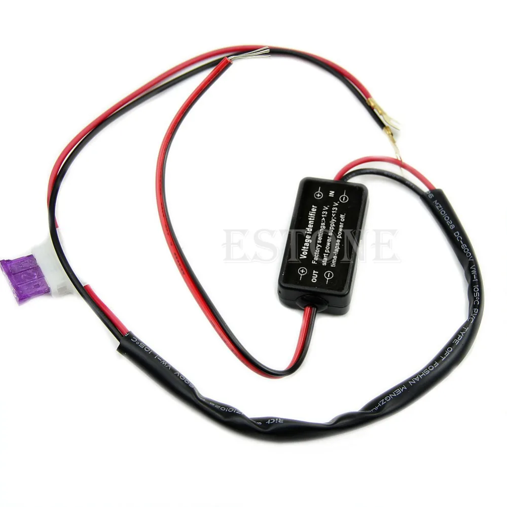 

Car Led Daytime Running Light Relay Harness DRL ControlL ON/OFF Automatic New