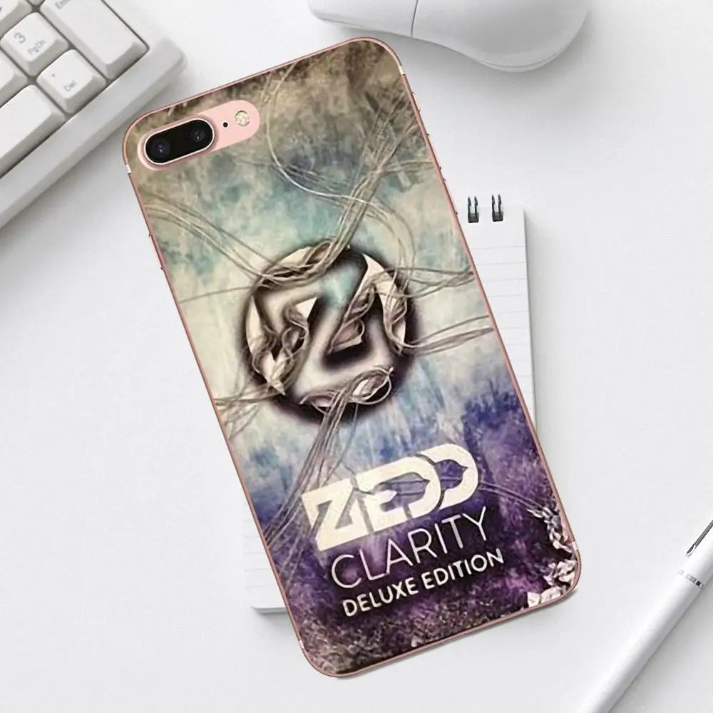 Модный чехол из ТПУ Qdowpz Zedd clearity Deluxe Edition для Galaxy Alpha Core Prime Note 4 5 8 S3 S4 S5 S6 S7 S8 S9 mini edge Plus