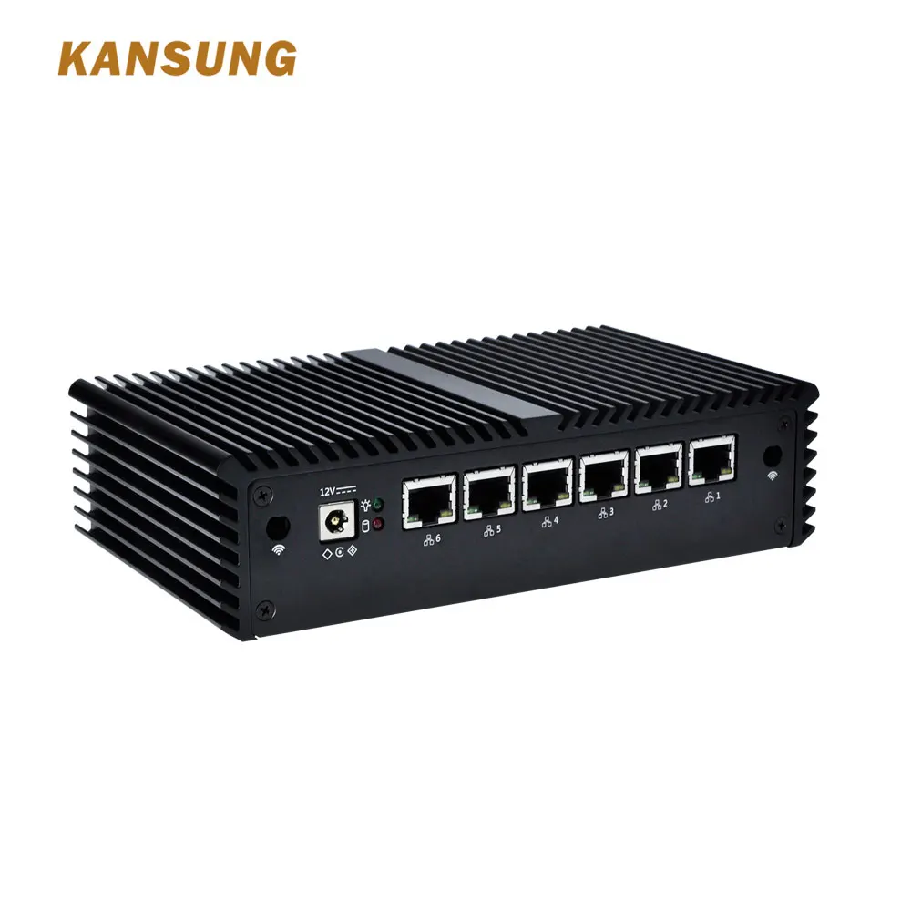 Безвентиляторный мини ПК Intel Core i5 7200U 7th безвентиляторный Linux Ubuntu Barebone DDR4 2 5 ГГц HTPC Wi