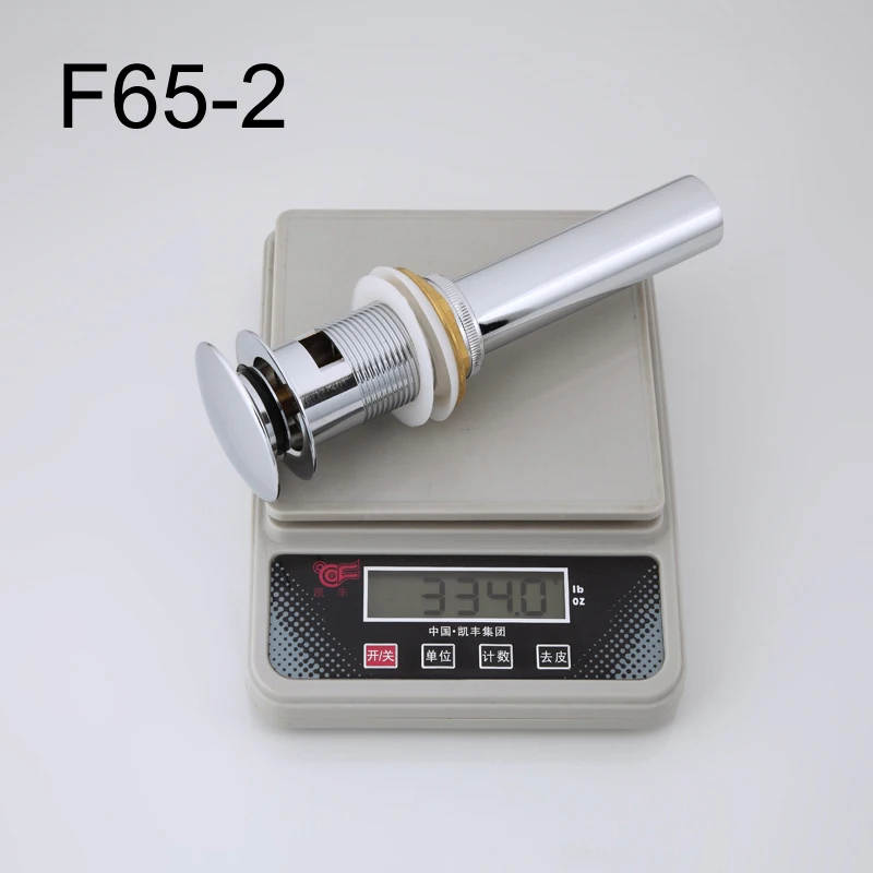 F65-2 GAPPO слив раковины для ванной комнаты, латунный Слив для раковины, слив для раковины, слив для раковины с переливом отверстия, протектор для раковины - Цвет: F65-2