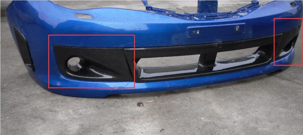 Автотюнинг детали для 08-14 Subaru IMPREZA 10 WRX STI GRB GRF стиль углеродное волокно передний