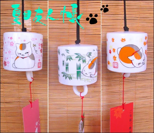 Японские креативные керамические колокольчики с котом колокольчики|chimes|chime bell |