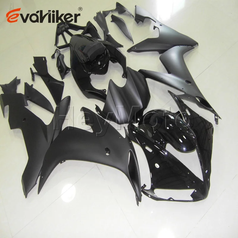 Обтекатель из АБС пластика для YZFR1 2004 2005 2006 черного цвета YZF R1 04 05 06 комплект