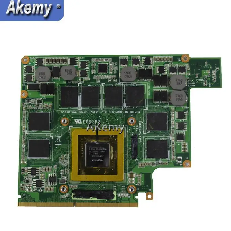 Amazoon G53JW GTX460M N11E-GS-A1 1 5 Гб для For Asus G73SW G53SW G53SX VX7 VX7S DDR5 MXMIII VGA Видеокарта | Компьютеры и