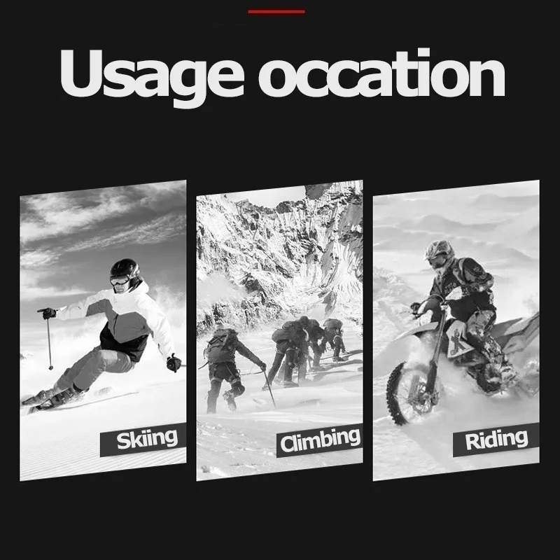 Мотоциклетные перчатки Partol зимние флисовые ветрозащитные для сенсорных экранов