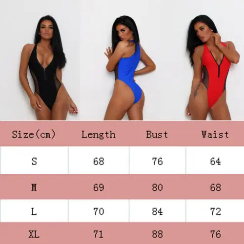 Бикини 2019 Женский сексуальные женские купальники Цельный купальник монокини на