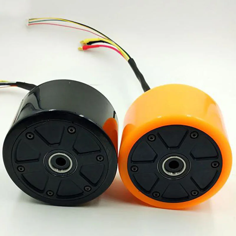 350W Wheel Hubs Motor Sensored Electric Skateboard In-wheel Engine Long Board Scooter for DIY Roller | Спорт и развлечения