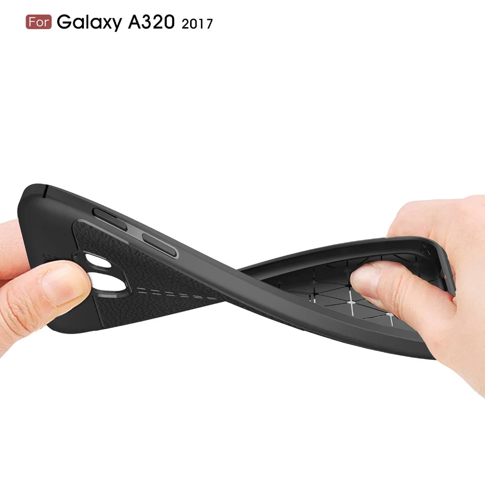 Case For Samsung Galaxy A3 2017 A320 Cover Soft Silicone Rubber TPU Luxury Phone Back |
