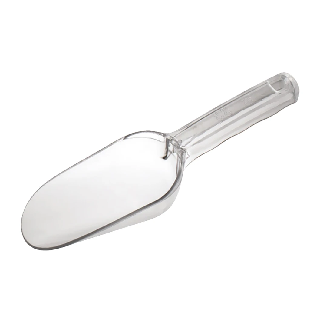 Кубик льда Лопата Совок скребок пластиковое прозрачное ведро для Бар