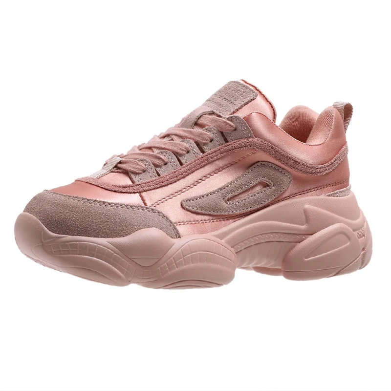 Вулканизированная обувь женские кроссовки-столбики Женская Весенняя