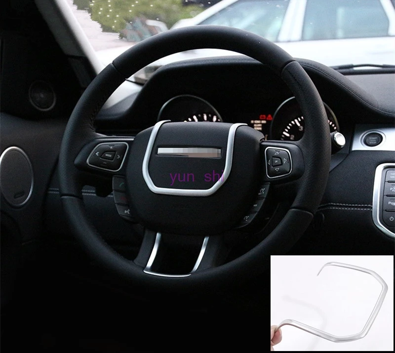 ABS Хромированная Автомобильная рамка со стразами для рулевого колеса
