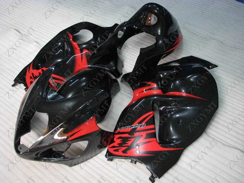 Обтекатель мотоцикла Gsx 1300R 1997 - 2007 красный черный набор для всего тела GSXR 1300 2000