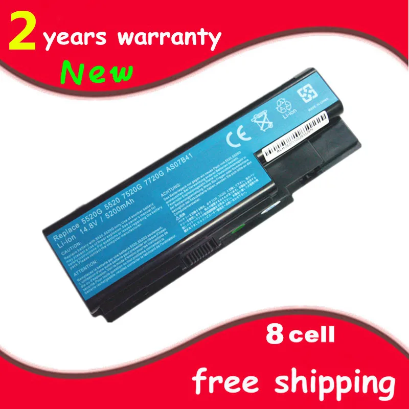 Аккумулятор для ноутбука acer Aspire 4400 мАч 5220G 5520 5230 5235 AS07B31 AS07B32 AS07B41 AS07B42 AS07B51 AS07B52 AS07B61
