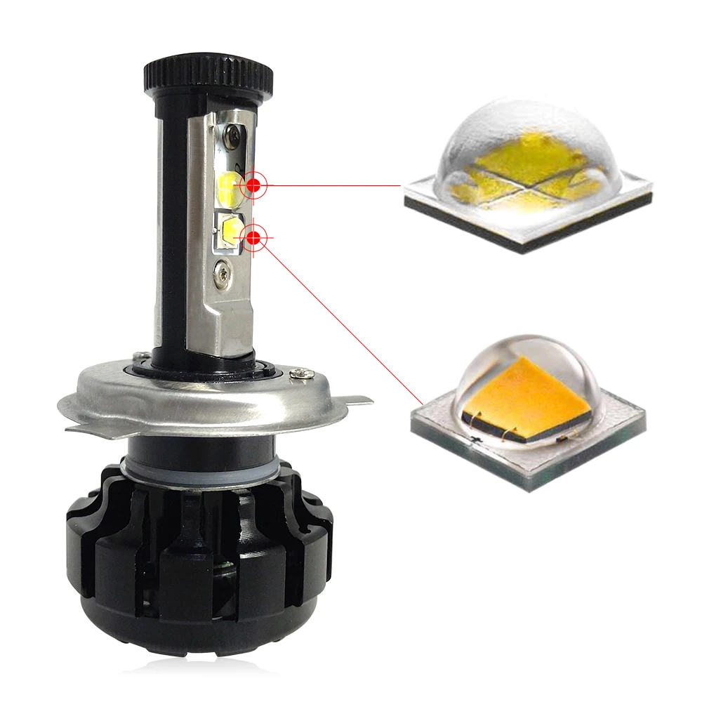 CNSUNNYLIGHT 10000LM Супер Ярких СВЕТОДИОДНЫХ Фар Автомобиля Kit H7 H11/H8/H9 9005/HB3 9006/HB4 9012 Замените Лампы w/Затемняемые Луч
