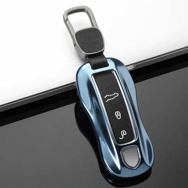 Чехол для ключей Porsche Remote Key Shell 2018 Cayenne Boxster Cayman Macan 911 2017 Panamera | Автомобили и