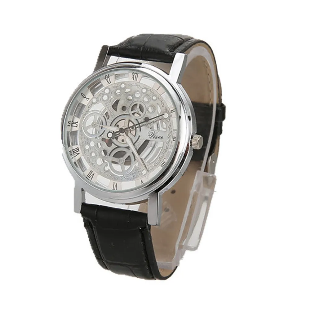 Часы Reloj de mujer мужские 2019 часы с перфоратором деловые кварцевые военные