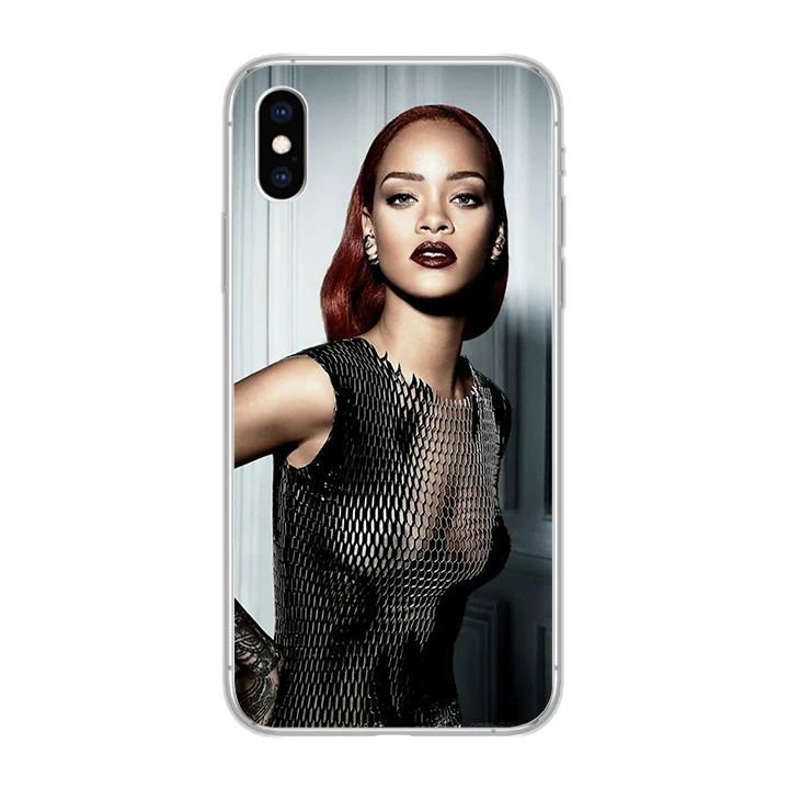Ciciber чехлы для телефонов iPhone 11 Pro Max 8 7 6 6s Plus SE 5S Мягкий чехол из ТПУ X Xs XR XS Rihanna Coque