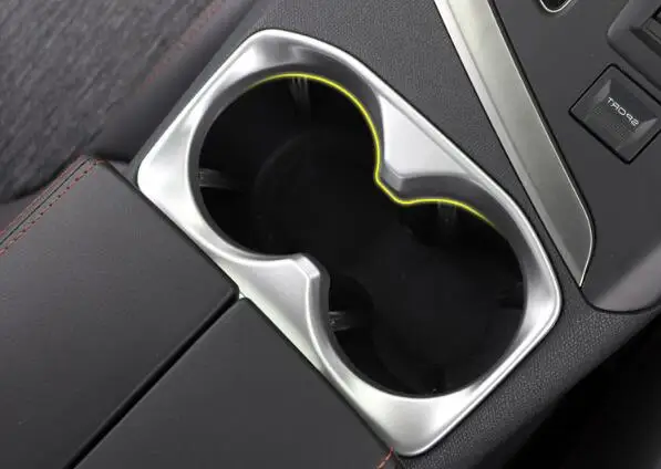 

For Peugeot 3008 GT 5008 2 2nd 2017 Car Inner Front Water Cup Holder Covers Trim Gear Box Transfer Case Auto Cup Frame