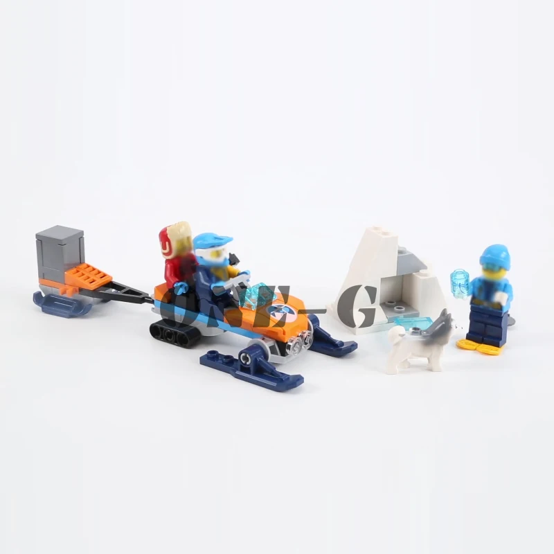 Строительные блоки команда по разведке 10992 88 шт. совместимые с LEGO City 60191 кирпичи