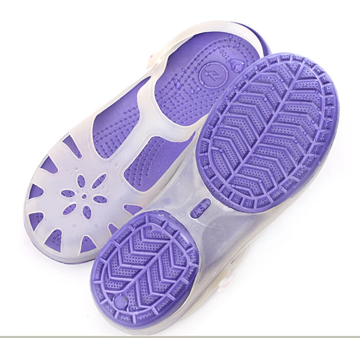 Petal Shape Cut-out Print Vintage Flip-Flops Wholesale Candy Color Women Sandals Beach Flats Shoes Boat Clog Free Shipping | Обувь