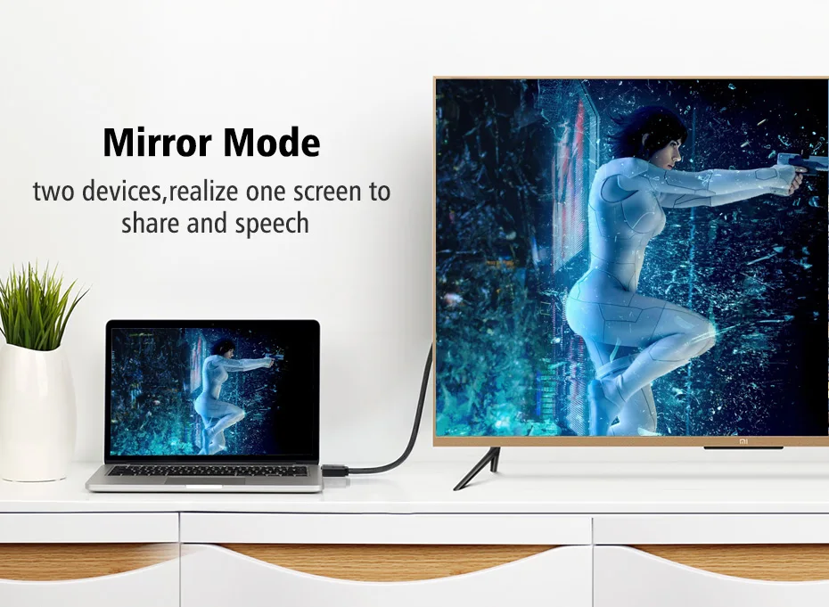 HDMI совместимый кабель с позолоченным разъемом Поддержка Ethernet 3D Для HDTV монитора