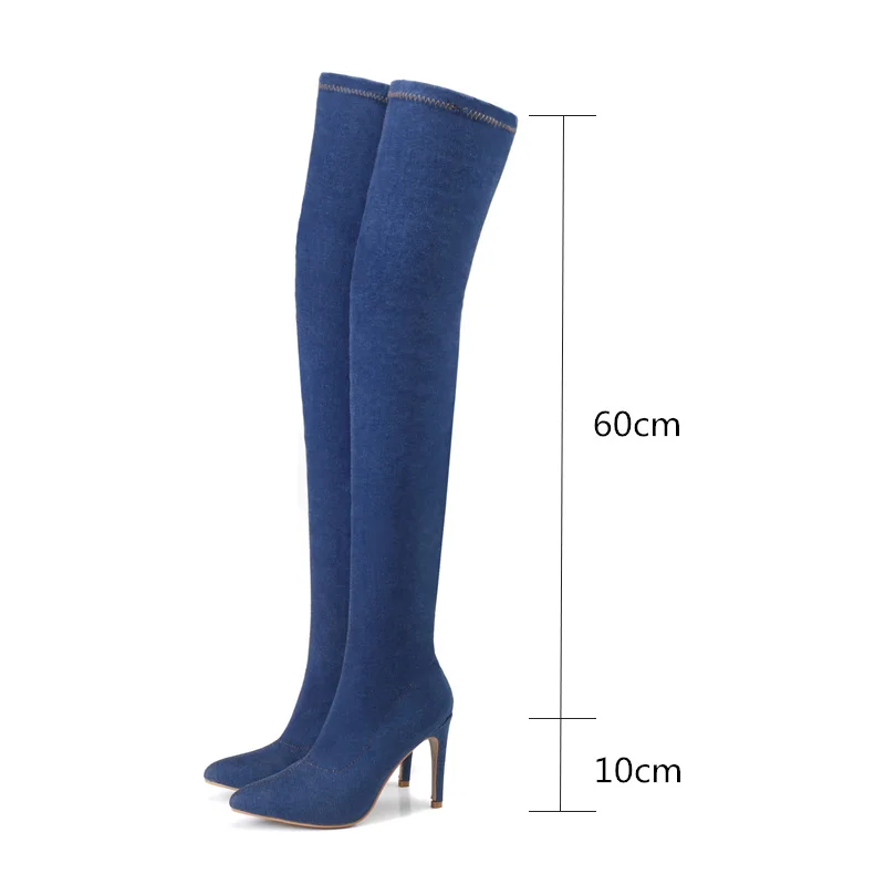 DAOKFPO/Новинка 2018 года женские ботфорты на молнии пикантная женская обувь высоком