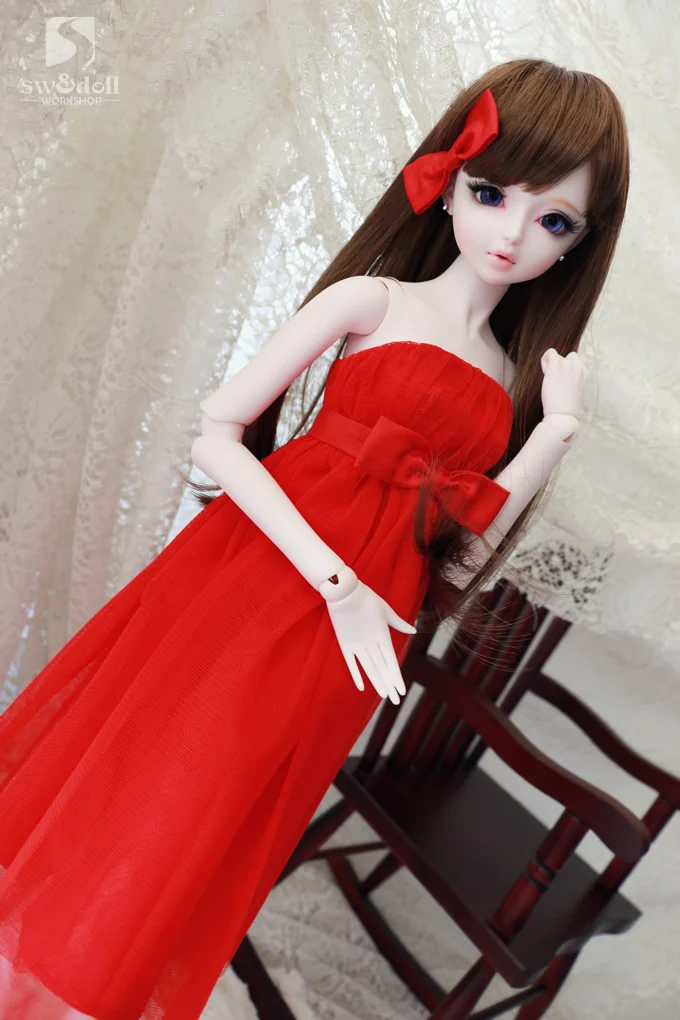 1/3 1/4 весы BJD аксессуары платье Одежда для куклы SD. В комплект не входят кукла парик