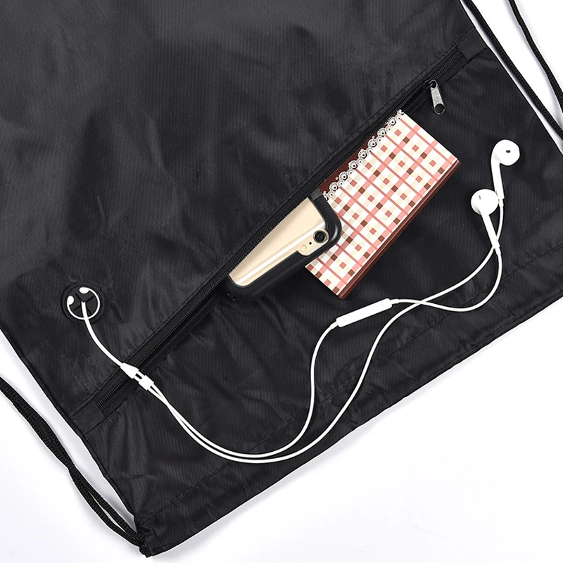 Cinch Sack для школьного спортзала хранения Спортивный Рюкзак Пакет Drawstring Сумка