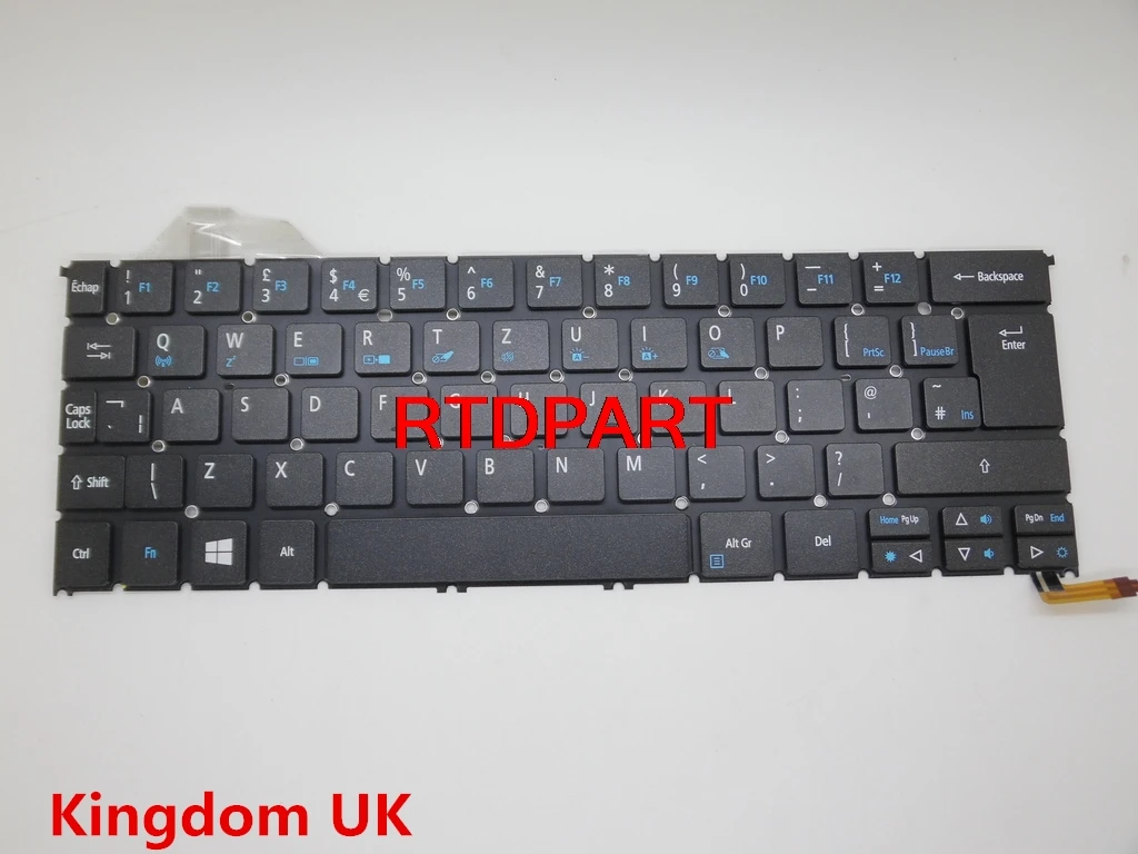 

English LA CZ Keyboard For Acer R7-371T MP-13C63U4J9201 9202 US MP-13C66CUJ9201 AEZS8F00010 AEZS8G00010 AEZS8E00010 UK GR CA
