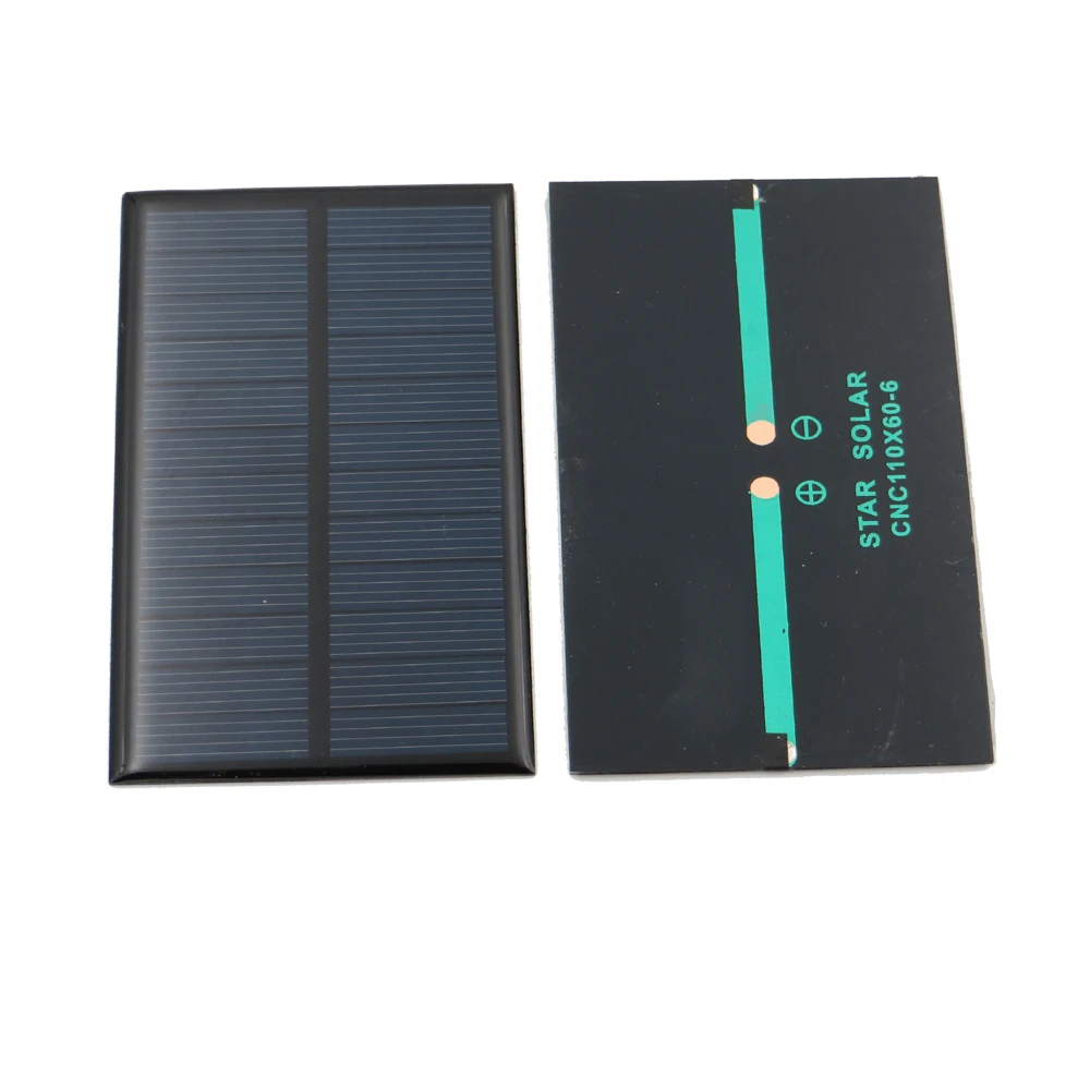 DIY Battery Power Charge 6V 167mA 1Watt 1W Solar Panel Standard Epoxy Polycrystalline Silicon Module Mini Cell toy | Обустройство