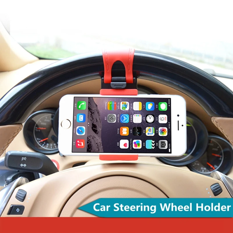 GPS Автомобильный держатель для телефона на рулевое колесо кронштейн навигации