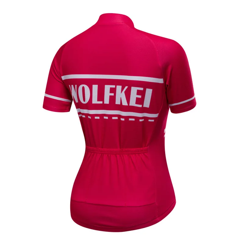 Wolfkei женский Ropa Ciclismo комплект из джерси и шорт для велоспорта/эластичная