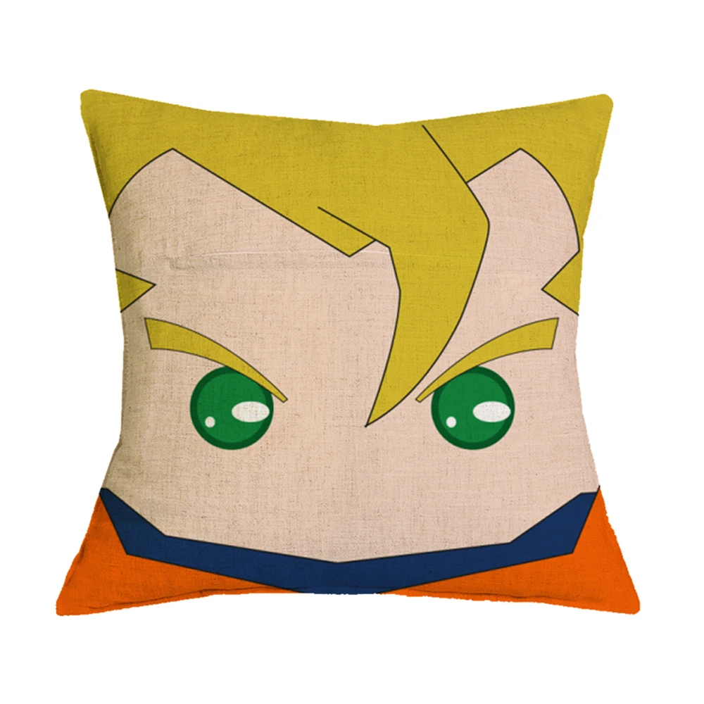 Pattern 6 Fanximan пользовательские чехлы для подушек японского аниме мультфильм Dragon Ball фигура Пледы Подушки Чехлы диван-кровать в машине квадратные подушки - Цвет: Pattern 6