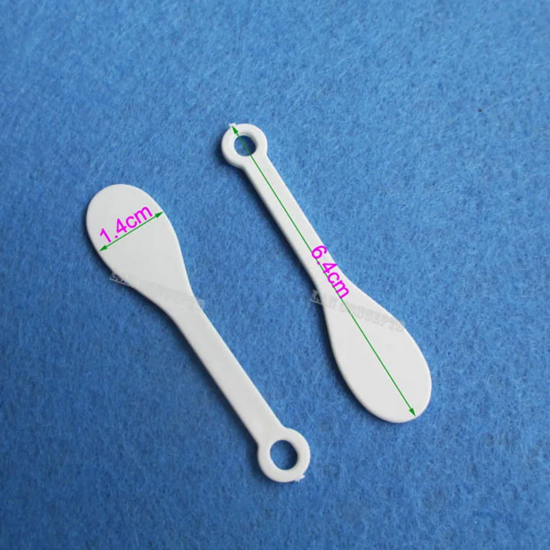 Плоский крючок HDPE ложка пластиковые скобы для шоколада медицинская закуска