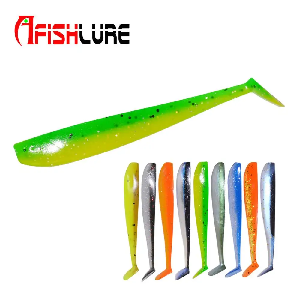 

Мягкие приманки Easy Shiner Soft приманки-Воблеры, двухцветные, силиконовые приманки, искусственный карп