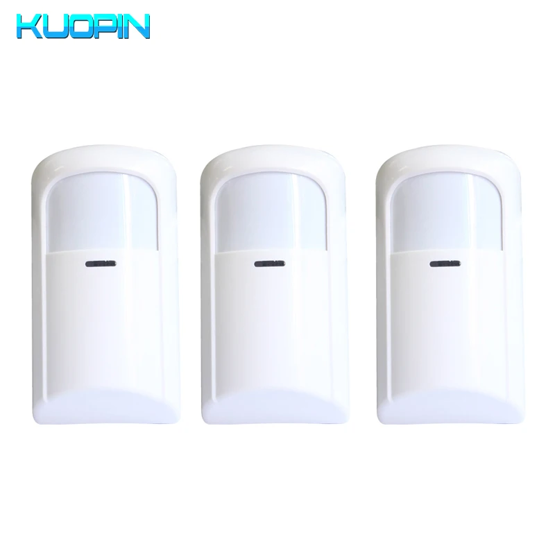 Беспроводной инфракрасный детектор DC PIR движения для домашней безопасности