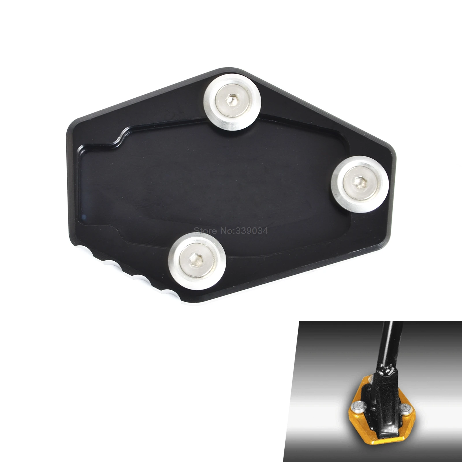 Боковая подставка NICECNC для мотоцикла увеличитель выдвижная Ducati Monster 795 796 821 1200 1200S