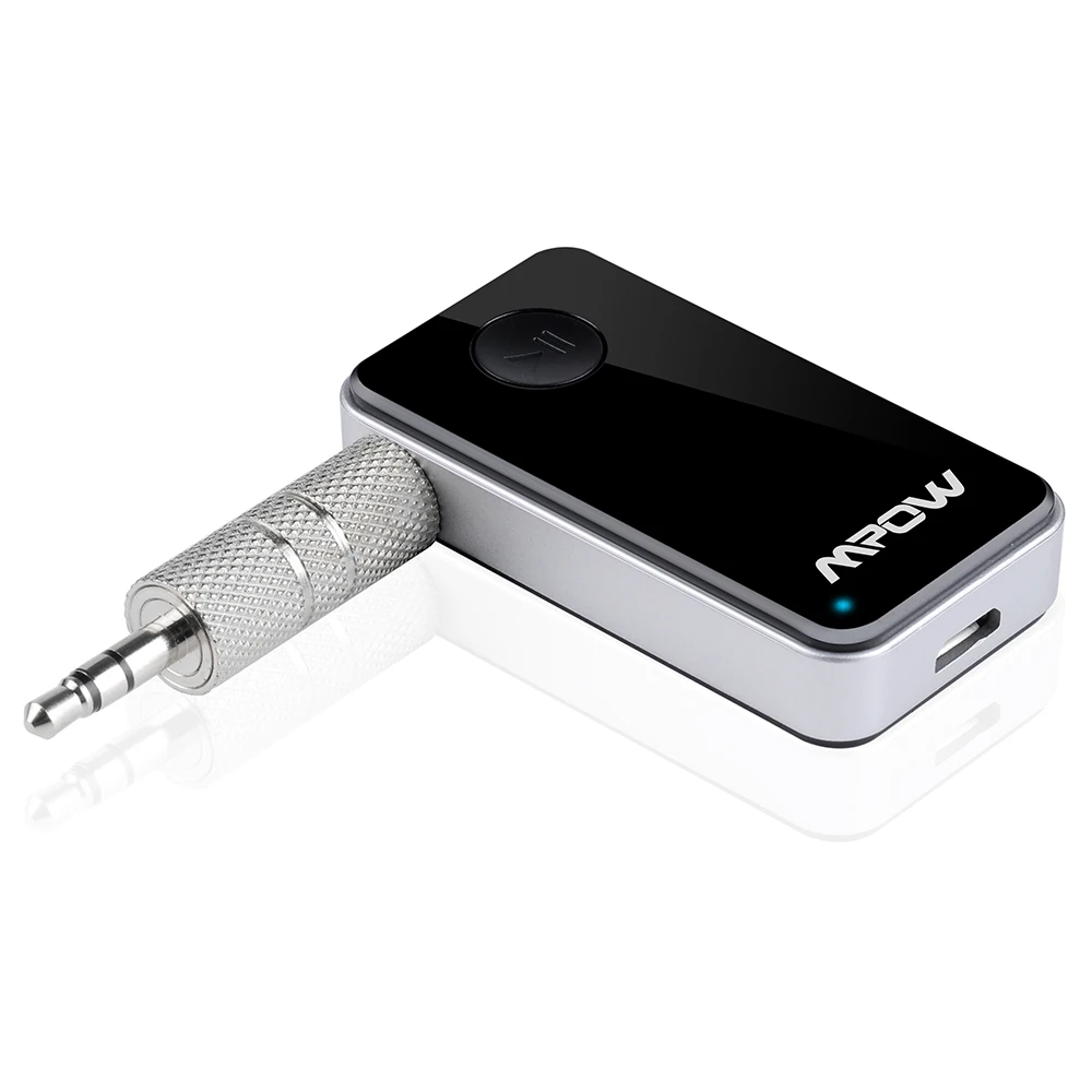 Mpow Bluetooth 4,0 приемник беспроводной 3,5 мм аудио адаптер Встроенный аккумулятор Bluetooth музыкальный приемник для наушников Динамик ТВ ПК