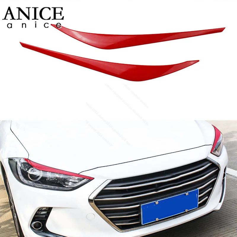 Белые чехлы на передние фары для HYUNDAI Elantra 2017-2018 | Автомобили и мотоциклы