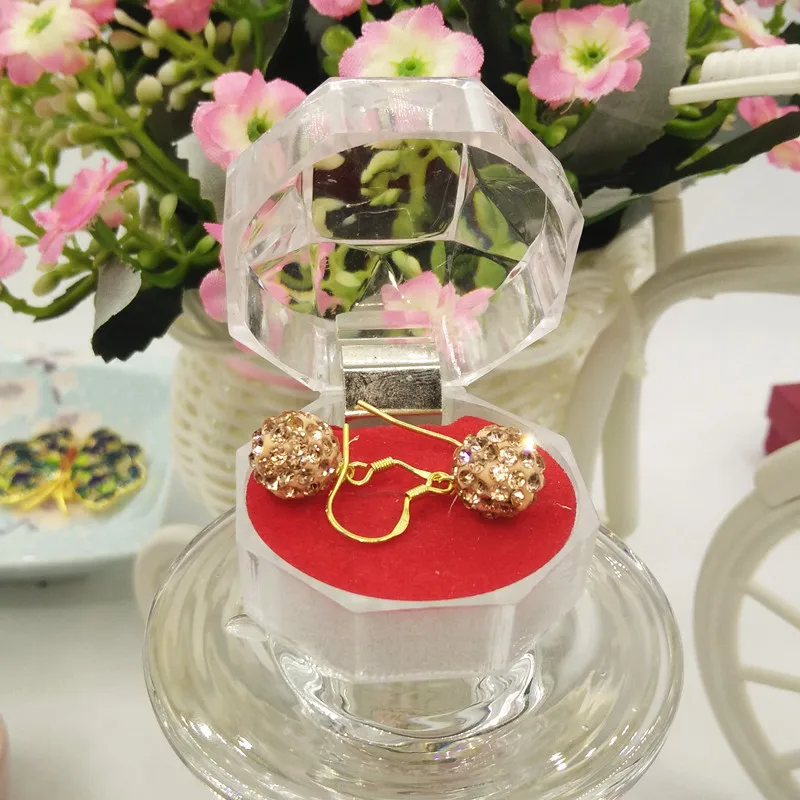 Модные ювелирные изделия 10 мм серьги в виде сережек микро-технические для женщин