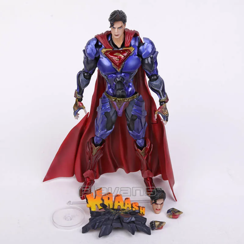 Играть Искусство KAI DC COMICS № 6 Супермен ПВХ фигурка Коллекционная модель игрушки 26 см