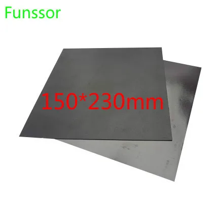 

A+B 6'' x 9'' 150x230mm Magnetic Adhesive Print Bed Tape Print Sticker Surface Flex Plate with 3M Flashforge Creator 3D printer