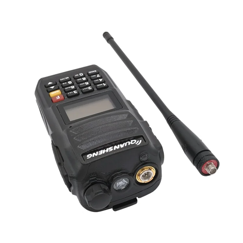 10 Вт QUANSHENG TG UV2 PLUS Walkie Talkie км высокомощный CB Ham радиосканер VHF UHF Police 350 390 МГц Baofeng