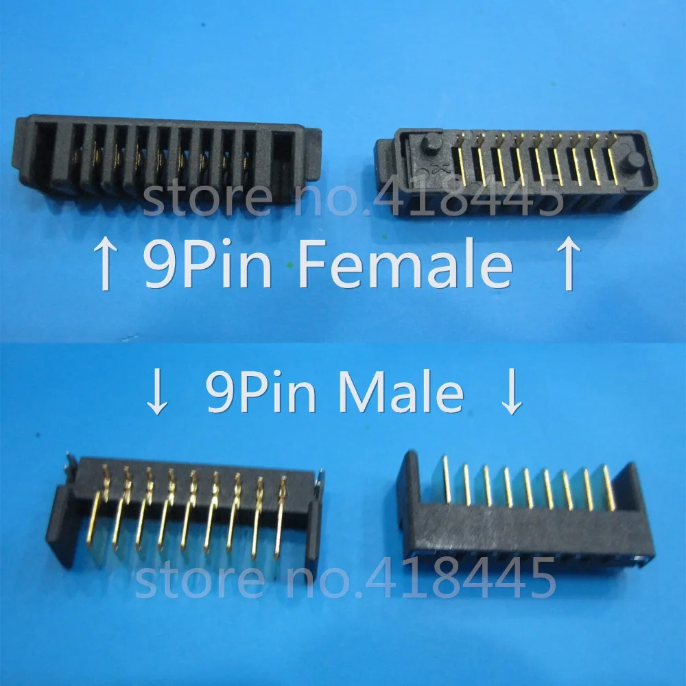 100 шт./лот аккумуляторная батарея для ноутбука Разъем 5Pin 7Pin 9Pin Женский Мужской для ремонта DIY Дрон разъем шаг 2,0 мм 18650