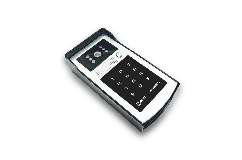 Yobangsecurity 7 дюймов RFID пароль видео-телефон двери Дверные звонки домофон Системы