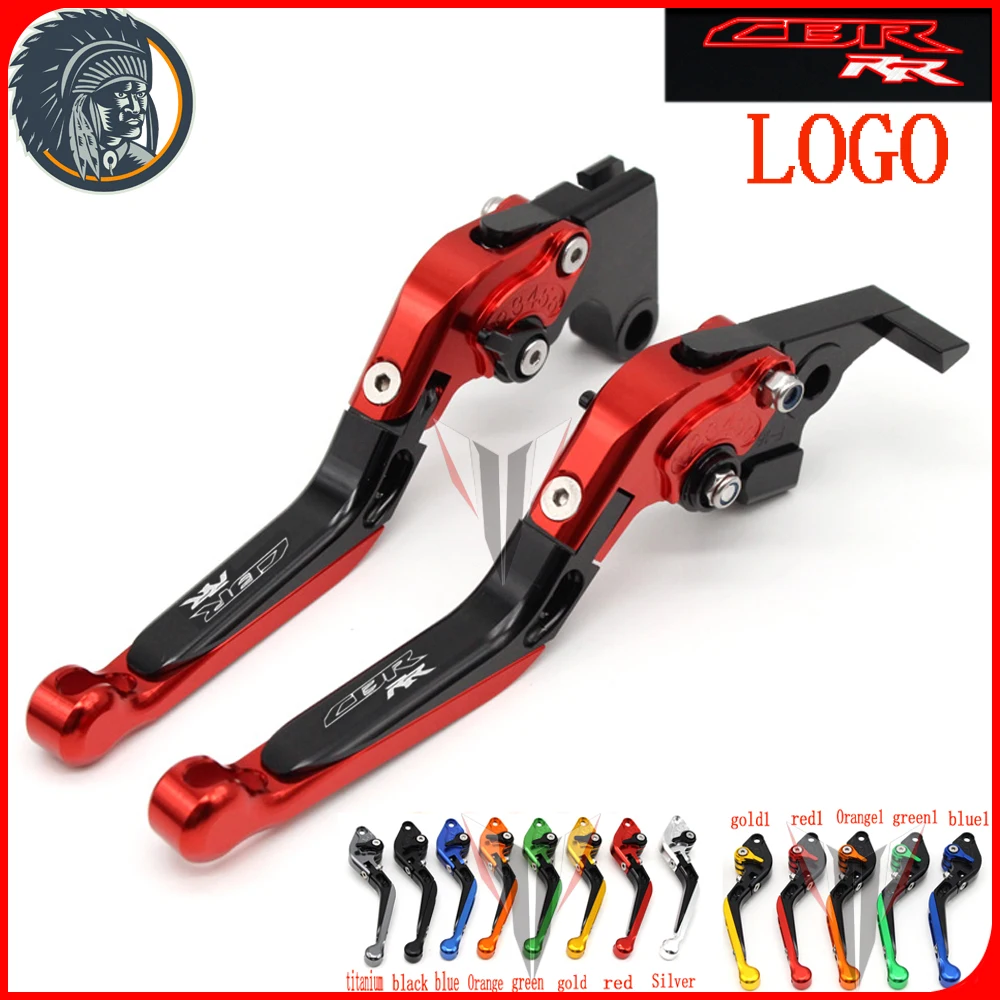 Лазерный новый логотип CBRRR/для Honda CBR929RR 2000-2001 титановый складной выдвижной