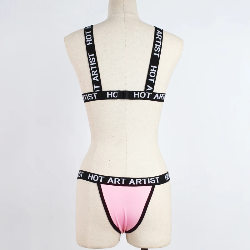 Женское модное летнее пляжное сексуальное бикини раздельный купальник