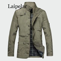 laipelar fashion thin mens jackets hot sell casual wear korean comfort windbreaker autumn overcoat necessary spring men coat