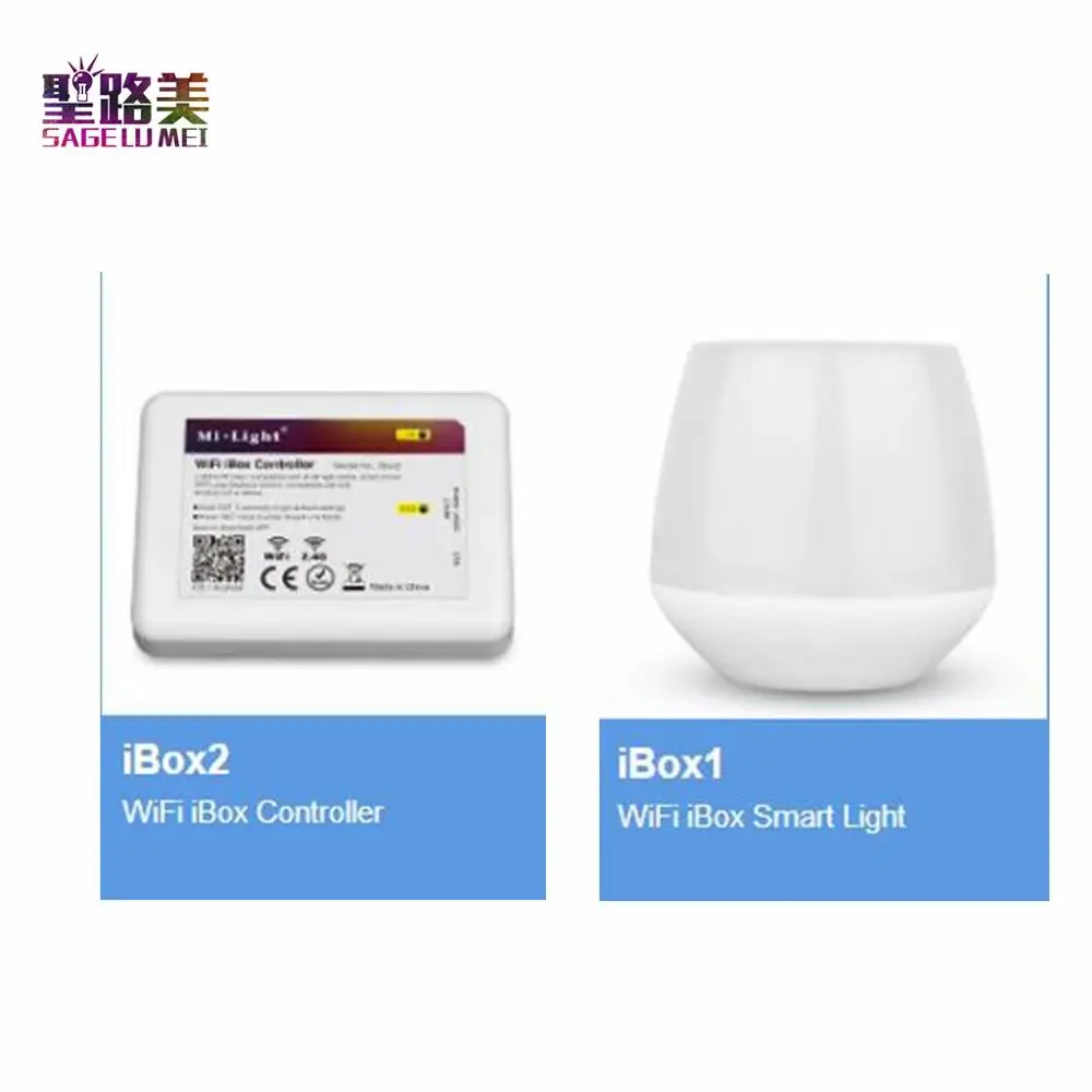 Mi светильник iBox1 iBox2 светодиодный wifi контроллер Smart 2 4G беспроводной rgb для RGBW WW |
