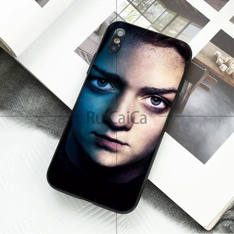 Ruicaica Игра престолов sansa Alia DIY чехол для телефона Apple iPhone 8 7 6 S Plus X XS MAX 5 5S SE XR